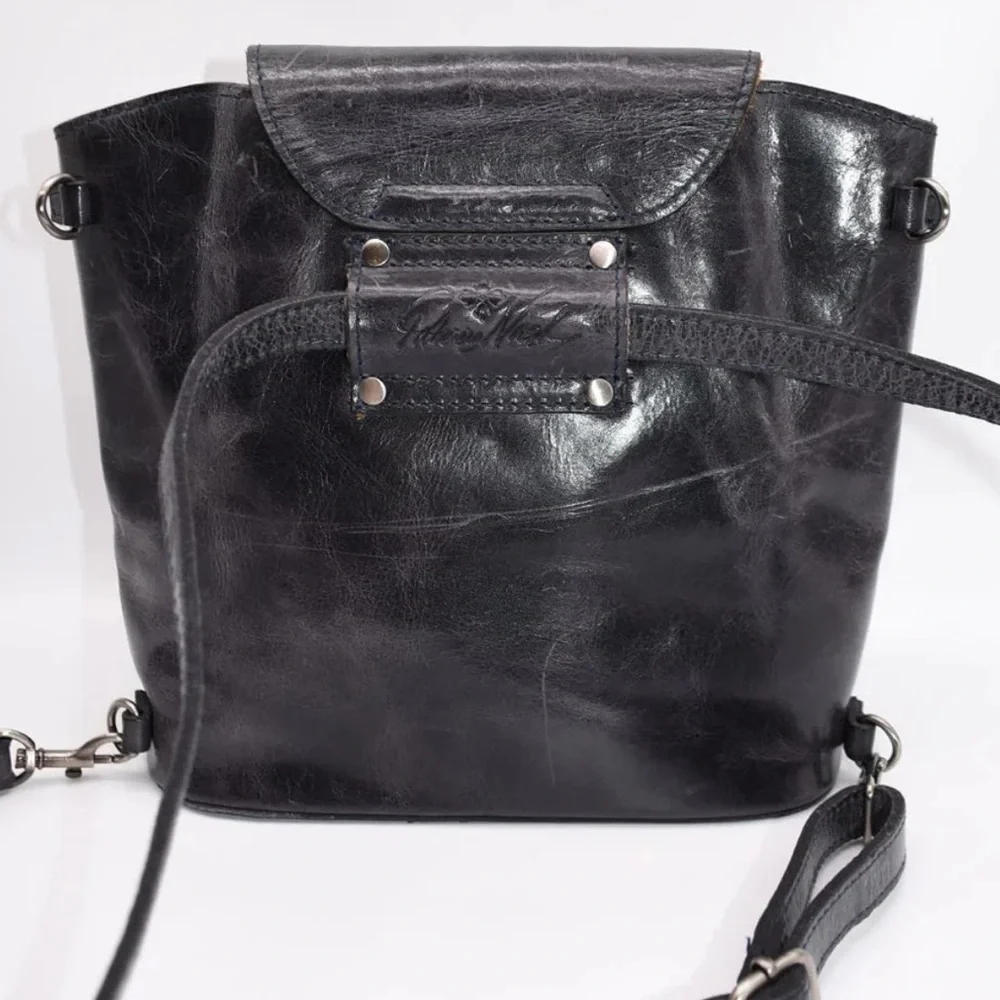 PATRICIA NASH BELLISSIMI CONVERTIBLE BACKPACK DISTRESSED GLAZE COLOR